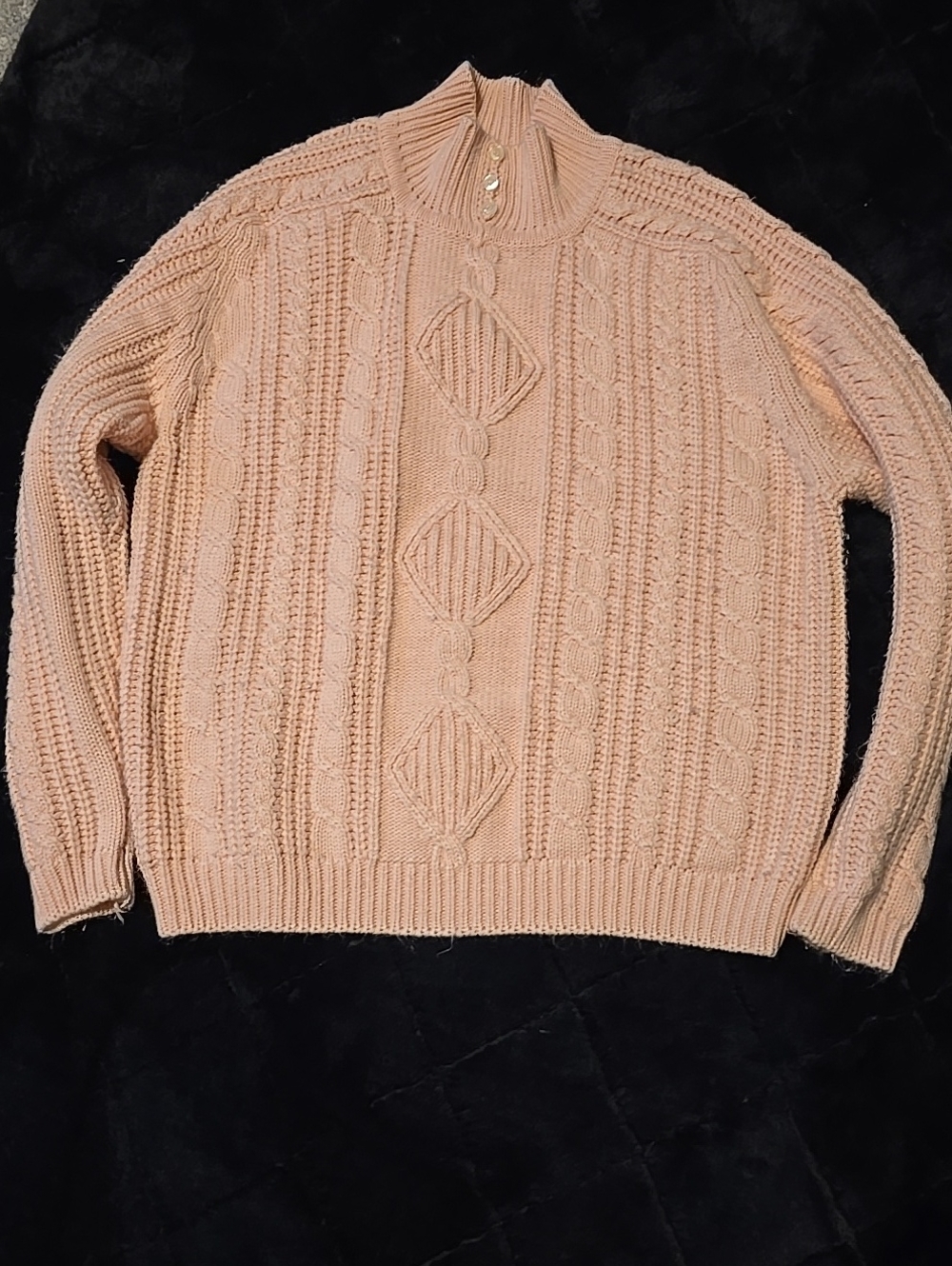 Harper Womens Vintage Pink Sweater  Size M
